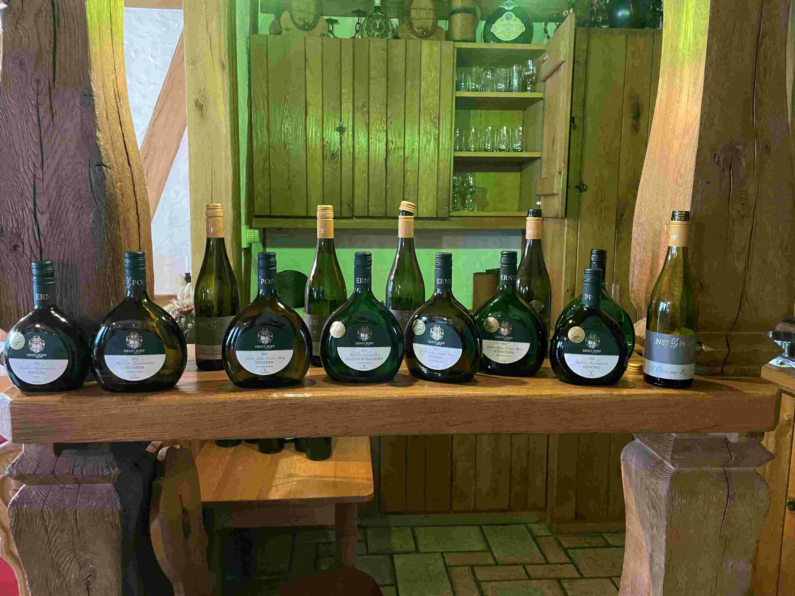 Vinprovning hos Popp
