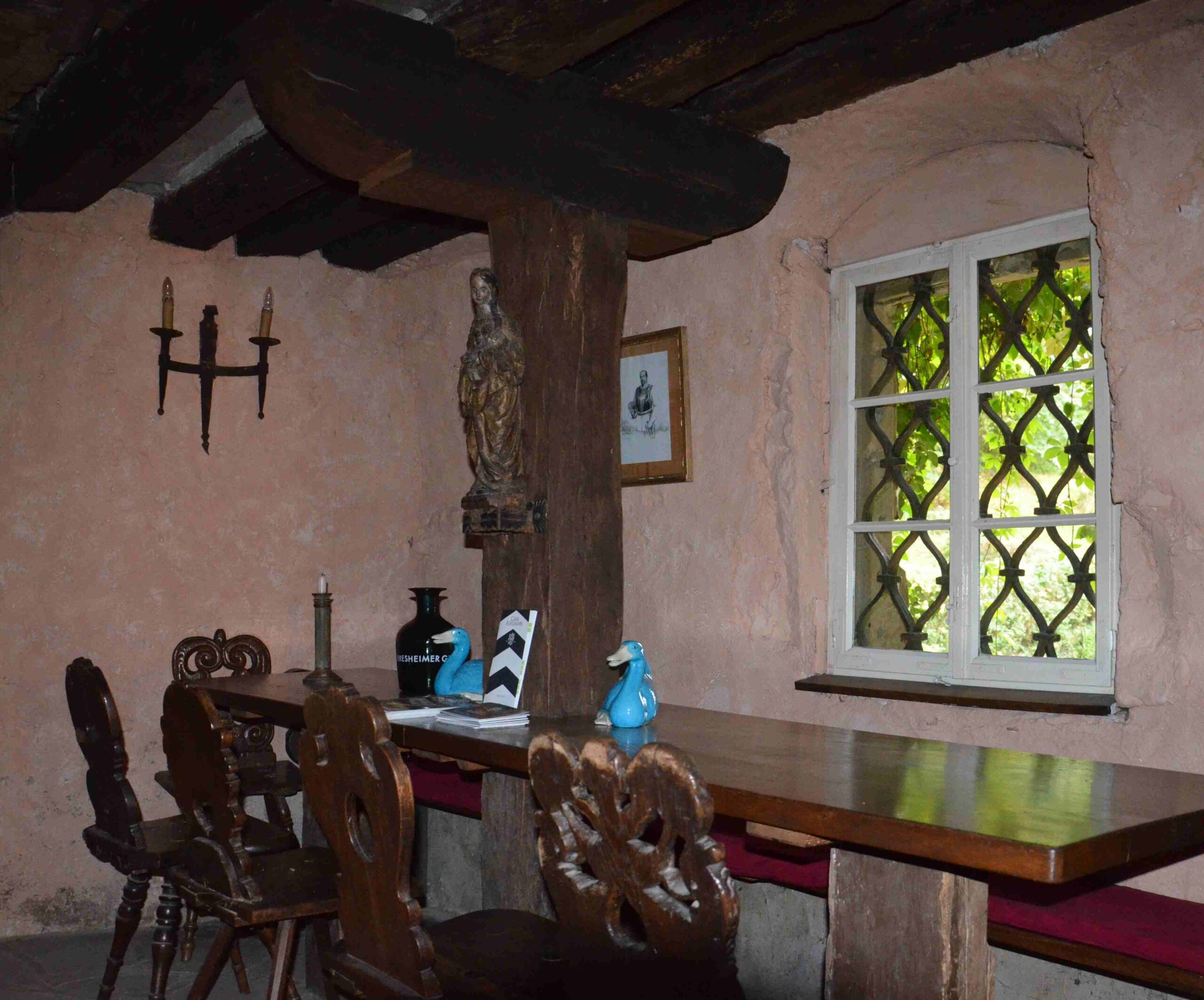 Interiör från Burg Schaubeck